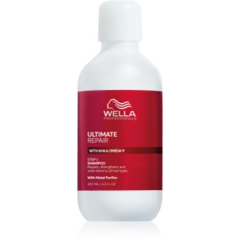 Wella Professionals Ultimate Repair Shampoo șampon fortifiant pentru păr deteriorat - imagine 2